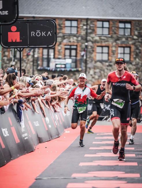 Mark finishing strongly